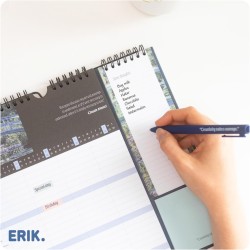 Grupo Erik - Calendrier Art - de Septembre 2025 à Décembre 2026 | Planificateur Mensuel 16 mois, Calendrier Familial 2025 2026 a