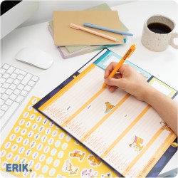 Grupo Erik - Calendrier Magnetique Frigo Garfield - de Septembre 2025 à Décembre 2026 | Planificateur Mensuel 16 mois, Calendrie