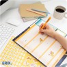 Grupo Erik - Calendrier Magnetique Frigo Garfield - de Septembre 2025 à Décembre 2026 | Planificateur Mensuel 16 mois, Calendrie