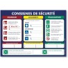 Pack affichages obligatoires entreprise – Kit conforme au Code du travail avec panneaux légaux, feutre effaçable et pastilles ad