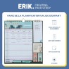 Grupo Erik - Calendrier Plantes - de Septembre 2025 à Décembre 2026 | Planificateur Mensuel 16 mois, Calendrier Familial 2025 20