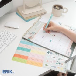 Grupo Erik - Calendrier Plantes - de Septembre 2025 à Décembre 2026 | Planificateur Mensuel 16 mois, Calendrier Familial 2025 20