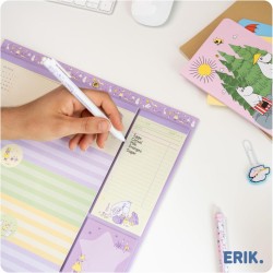 Grupo Erik - Calendrier Magnetique Frigo Moomin - de Septembre 2025 à Décembre 2026 | Planificateur Mensuel 16 mois, Calendrier 