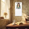 Pin-Up Girl - 2026 Calendrier, Carnet De Planificateur Rétro, Organisateur Mural Décoratif, Ajoute Un Vintage Aux Intérieurs, Pr
