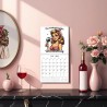 Pin-Up Girl - 2026 Calendrier, Carnet De Planificateur Rétro, Organisateur Mural Décoratif, Ajoute Un Vintage Aux Intérieurs, Pr