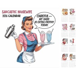 Pin-Up Girl - 2026 Calendrier, Carnet De Planificateur Rétro, Organisateur Mural Décoratif, Ajoute Un Vintage Aux Intérieurs, Pr