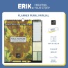 Grupo Erik - Calendrier Van Gogh - de Septembre 2025 à Décembre 2026 | Planificateur Mensuel 16 mois, Calendrier Familial 2025 2