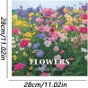 Calendrier Des Fleurs 2026-2026 Calendrier Mural, Planificateur De Calendriers Familial Hebdomadaire Tool De Planification De Da