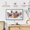 Dragon Touch Calendrier numérique 2025 de 39,6 cm, planificateur mural familial, écran tactile interactif Full HD 1080p, tableau