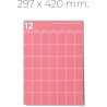 Calendrier 2025 Mural Planificateur Mensuel et Annuel - 12 mois JAN-DEC - Grands Espaces pour Écrire, 30x42 cm. Conçu pour Vous 