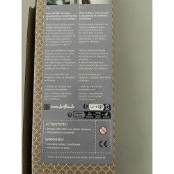 FERFLEX Planificateur annuel en terre cuite - Tableau magnétique - Tableau mémo - Élégant - 100 x 60 cm - Annuel