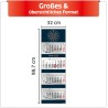 Primus Print Calendrier mural XXL 2026 – Calendrier mural 4 mois – Avec curseur de date, calendrier à suspendre – Avec jours fér