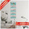 Primus Print Calendrier mural XXL 2026 – Calendrier mural 4 mois – Avec curseur de date, calendrier à suspendre – Avec jours fér