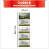 Primus Print Calendrier mural XXL 2026 – Calendrier mural 4 mois – Avec curseur de date, calendrier à suspendre – Avec jours fér