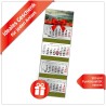 Primus Print Calendrier mural XXL 2026 – Calendrier mural 4 mois – Avec curseur de date, calendrier à suspendre – Avec jours fér