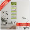 Primus Print Calendrier mural XXL 2026 – Calendrier mural 4 mois – Avec curseur de date, calendrier à suspendre – Avec jours fér