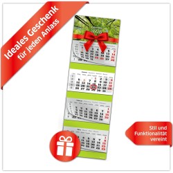 Primus Print Calendrier mural XXL 2026 – Calendrier mural 4 mois – Avec curseur de date, calendrier à suspendre – Avec jours fér