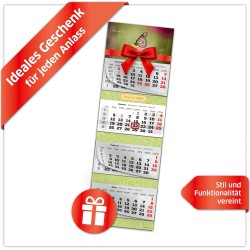 Primus Print Calendrier mural XXL 2026 – Calendrier mural 4 mois – Avec curseur de date, calendrier à suspendre – Avec jours fér