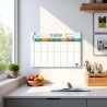 Emploi du Temps Scolaire & Semainier Famille A3 | Tableau Hebdomadaire Mural à Compléter | Organisation Enfants & Parents A3 | R