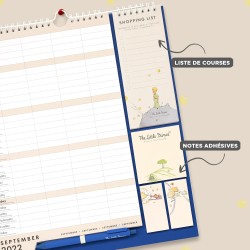 Grupo Erik - Calendrier Familial 2022/2023 Le Petit Prince | Planificateur Mural, Organiseur Mensuel, Planning Familial 2021 202