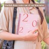 Rileys Agenda Journalier 2026, Planner 2026 Scolaire et Familial, Semainier et Planificateur Hebdomadaire Mensuel, Agenda Profes