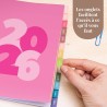 Rileys Agenda Journalier 2026, Planner 2026 Scolaire et Familial, Semainier et Planificateur Hebdomadaire Mensuel, Agenda Profes