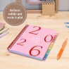 Rileys Agenda Journalier 2026, Planner 2026 Scolaire et Familial, Semainier et Planificateur Hebdomadaire Mensuel, Agenda Profes
