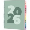 Rileys Agenda Journalier 2026, Planner 2026 Scolaire et Familial, Semainier et Planificateur Hebdomadaire Mensuel, Agenda Profes