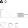 Miquelrius - Calendrier mural basique 2026, organiseur annuel A4 : 296 x 210 mm, avec espace pour noter, reliure spirale double,