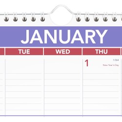 AT-A-GLANCE Calendrier mural 2026, 30,5 x 43,2 cm, taille moyenne (PM22826)