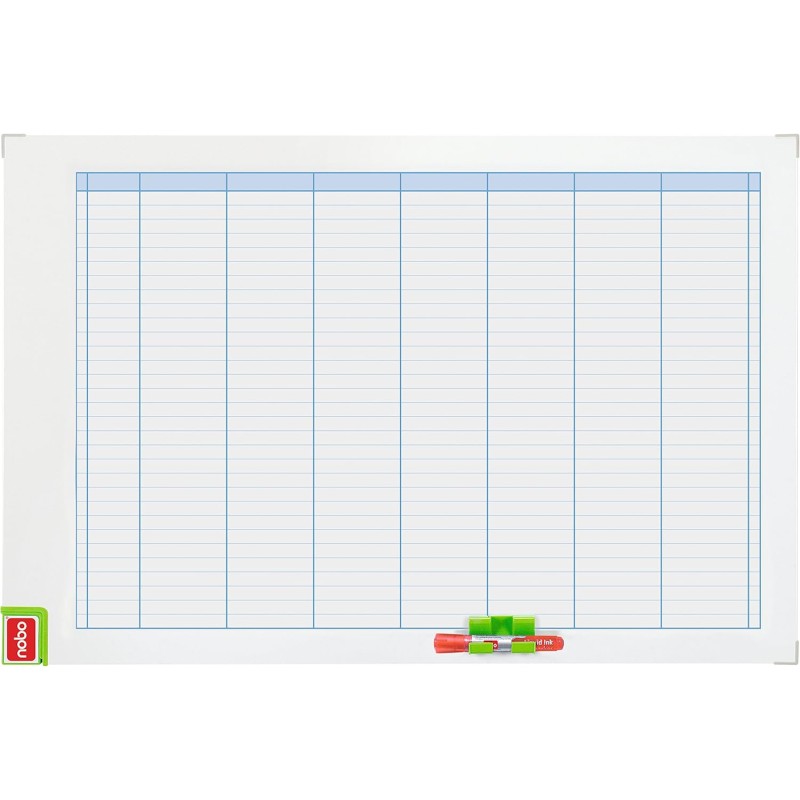 Nobo 3048201 Planning Hebdomadaire Performance Couleurs Assortis