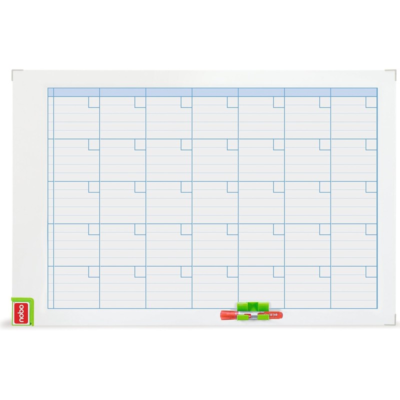 Nobo 3048101 Performance Planning mensuel, Couleurs Assortis