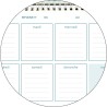 Exacompta - 3370120E - Hebdo-Malin Mini Labo - 21 x 15 cm - Coloris blanc