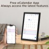 Generic Calendrier Numérique, Planificateur Mural de 10,1 Pouces et Graphique de Corvée, Affichage Interactif à écran Tactile In