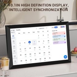 Generic Calendrier Numérique, Planificateur Mural de 10,1 Pouces et Graphique de Corvée, Affichage Interactif à écran Tactile In
