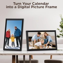 Generic Calendrier Numérique, Planificateur Mural de 10,1 Pouces et Graphique de Corvée, Affichage Interactif à écran Tactile In