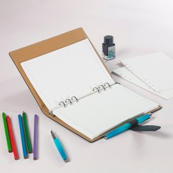 135 Feuilles Volantes Lignées A5 - Papier 100g/m² - Recharge pour Classeur 6 Anneaux - Agenda, Carnet, Filofax A5