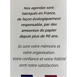 EXACOMPTA Recharge accessoire Exatime 21 travers couleurs 32 feuillets lignés 210x142 mm