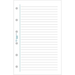 Exacompta - 28241E - Recharge feuillets lignés pour organiseur Exatime 21 - 32 feuillets blancs
