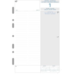 Exacompta - 28250E - Recharge Exatime 21 - Journalier millésimé janvier à décembre 2026