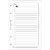 Exacompta - 28215E - Recharge feuillets notes pour Organiseur Exatime 21 - 32 feuillets blancs