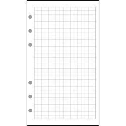 EXACOMPTA Recharge accessoire Exatime 21 quadrillé 5x5 32 feuillets 210x142 mm