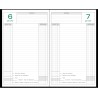 EXACOMPTA Agenda de bureau perpétuel caisse brochés 1 jour couleurs 210x148 mm Assorti