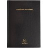 Exacompta - 38971E - Agenda bureau - 14,8 cm x 21 cm - Caisse Perpétuel Journalier - Coloris noir