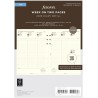 Filofax Agenda 2026 semainier sur 2 pages format colonne 5 langues Coton crème 26-68513