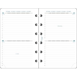 Exacompta - 14242E - Recharge Exatime 14 - Journalier 2 jours/page - Janvier à décembre 2026