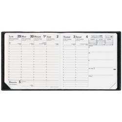 Quo Vadis - Recharge Agenda - 2026 - Exécutif - Semainier Planning - Français - 13 mois de décembre à décembre - 16x16 cm - Papi