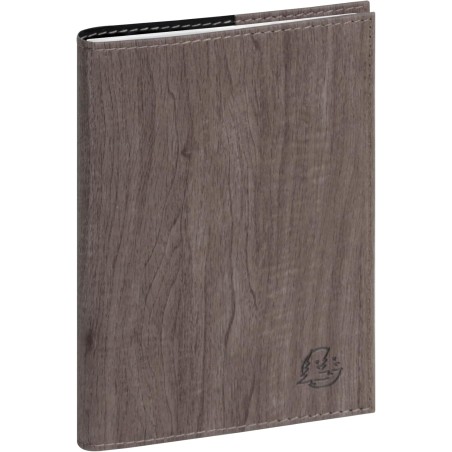 Exacompta - 1303048E - Agenda semainier de poche Horizons 13 Woody - 9 x 13 cm - Janvier à décembre 2026 - Coloris taupe