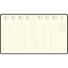 Exacompta - 18444E - Agenda semainier de bureau Eurotime 18 Barbara - 15 x 17 cm - Janvier à décembre 2026 - Coloris aléatoire