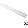 Exacompta - Réf. 41652E - Carton de 5 recharges papier FOREVER pour tableaux de conférence - papier recyclé 80 g/m2-20 feuilles 